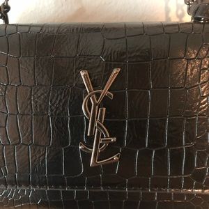 Designer luxury black bag